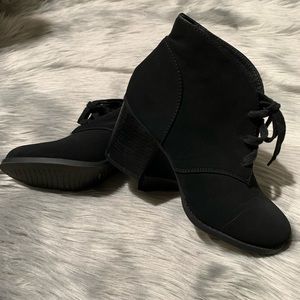 Black booties